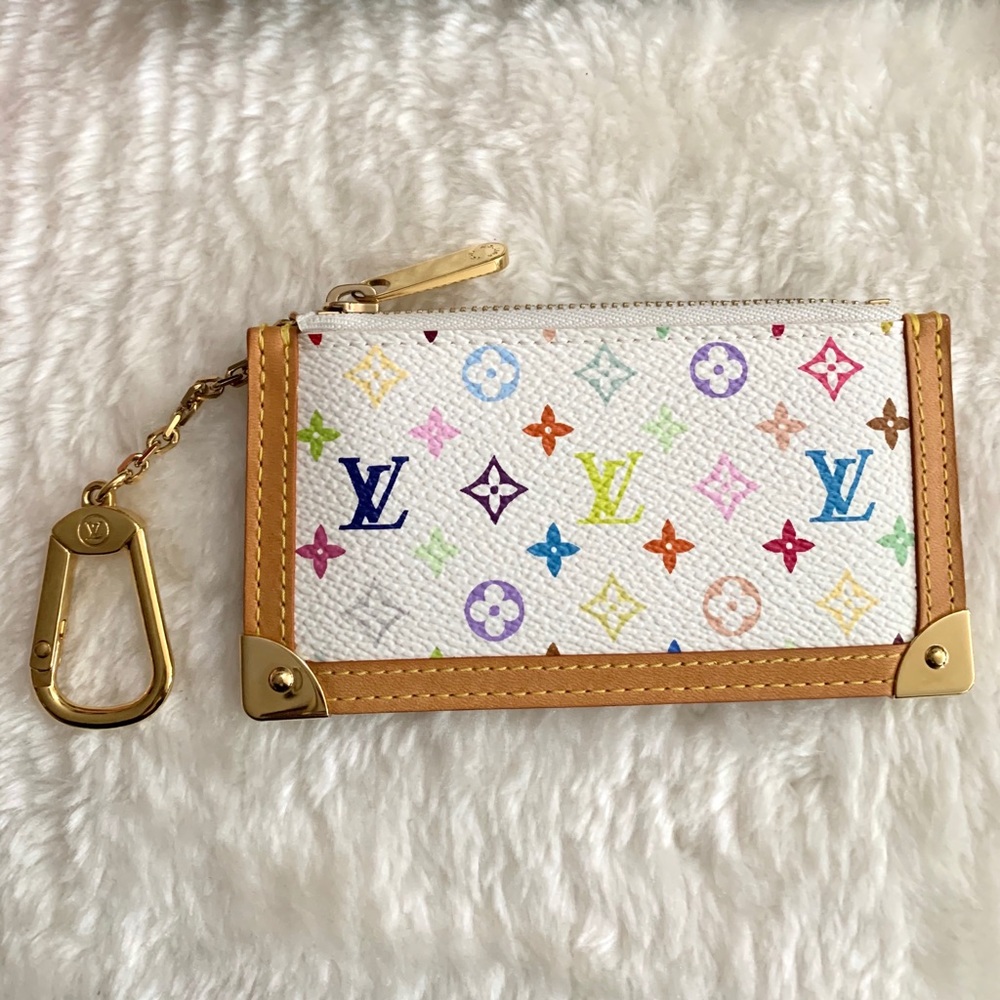 ‼️SOLD‼️Louis Vuitton Multicolor Key Pouch - Picture 13 of 15